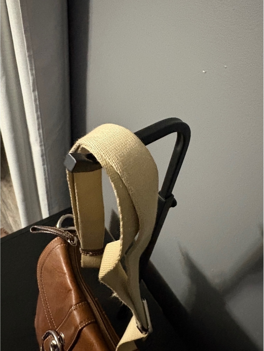 Coach Soho Y2K Vintage Tan Leather Buckle Flap Bag Crossbody - Picture 4 of 9